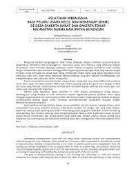 Huraikan pendapat anda tentang kepentingan rekreasi kepada masyarakat.panjangnya huraian hendaklah antara 200 hingga 250 patah perkataan. Pdf Pelatihan Wirausaha Bagi Pelaku Usaha Kecil Dan Menengah Ukm Di Desa Sakerta Barat Dan Sakerta Timur Kecamatan Darma Kabupaten Kuningan