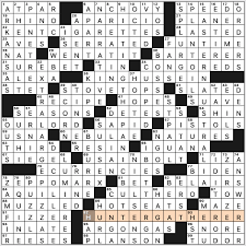 Los angeles times crossword puzzle is one of the most popular crossword puzzles in united states, available 7 days a week either in print version (you in case you don't see the today's date still then please come back later because we haven't finished solving the la times crossword puzzle yet. Sunday May 17 2020 Diary Of A Crossword Fiend