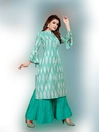 The number design in this catalog is 10. Taptti Sarara Kurti Indian On Shop