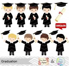 Graduation Boys Clipart Boys Graduate Digital Clip Art Etsy Anaokulu Okul Oncesi Okul