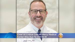 Dr. Joseph Costa, Chief Of Critical Care At Mercy Medical Center, Dies Due  To COVID-19