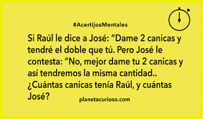 Juegos mentales matemáticos difíciles con respuestas. 7 Acertijos Matematicos Dificiles Con Respuesta Planeta Curioso
