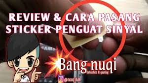Alumunium foil bisa saja mengenai komponen logam yang bisa bikin hp. Review Dan Cara Pasang Sticker Penguat Sinyal Hoax Youtube