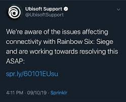 Fc4 hasn't run on this pc under windows10, yet so my intention is to uninstall the whole shebang and start again. July 30 Outage Rainbow Six Siege Servers Connection Error Issue Being Looked Into Says Ubisoft Piunikaweb