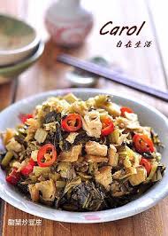 酸菜炒豆皮 純素 carol 自在生活 chinese cooking vegan dishes recipes