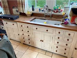 21 miles | leven, fife Chalon Kitchen With Island And Worktops The Used Kitchen Company