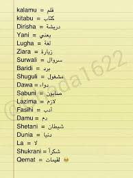 غـادة الميمان On Twitter أمثلة على كلمات من اللغة السواحلية جمعتها مع الخادمة يتبع Http T Co Kwoaofgxjr