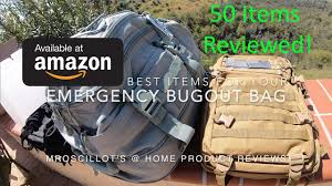 Now, your bug out bag list will look different than mine but the. Amazon S Best Items For Your Emergency Bugout Bag Youtube