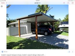 Pin By Kaitlyn Ord On Garage Modern Carport Carport Designs Car Porch Design