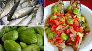Ikan asin peda•cabe merah•cabe rawit•bawang putih + merah•jeruk nipis•tomat•kemangi•jangan lupa bumbu pelengkap nya garam (opsional jika ikan ga. Resep Ikan Asin Peda Dengan Pete Masak Asam Modern Id