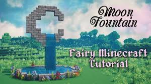 I want to spend my time in minecraft decorating if you've not heard of cottagecare, it's a visual aesthetic born from the internet that focuses on cottages, flowers, home gardening, sewing. Fairy Minecraft Moon Fountain Tutorial Fairytale Fairycore Fairy Tail Kelpie The Fox Youtube