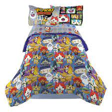 (妖怪ウォッチ!, yōkai wotchi!) is a 2019 remake television series. Yokai Watch Watch This Reversible Twin Full Bedding Comforter Set 1 Each Walmart Com Walmart Com