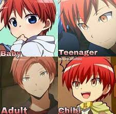 Adolescent Chibisi Anime Thing Karma Akabane Assassination Classroom Karma Kun