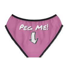 Peg Me Sissy Panties for the Femboy in You Pink Briefs 