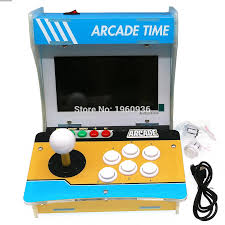 Play our arcade games for free online at bgames. Acrylic Bartop Mini Arcade Machine 7 Inch Led Screen Fighting Stick Console Multi Game 1233 In 1 One Player Joystick Coin Operated Games Aliexpress