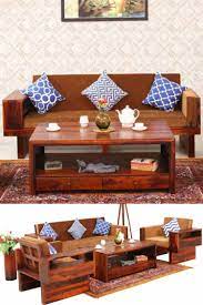 Wooden Sofa Sets In Bangalore Wooden Sofa Set Sofa Set Wooden Frame Sofa