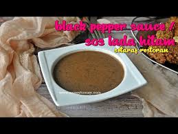 Saute minced shallot and garlic until it softened 2. Resepi Sos Lada Hitam Paling Sedap Setaraf Restoran Black Pepper Sauce Youtube