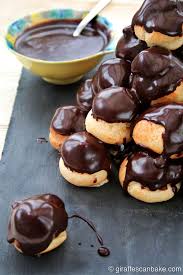 Profiteroles With Warm Chocolate Sauce Recipe Profiteroles Warm Chocolate Baking