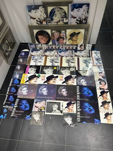 Madonna's best selling albums worldwide.