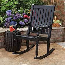 member s mark painted wood porch rocker black members mark https www amazon com dp b075mjm42b ref cm sw r p porch rocker front yard decor front yard design