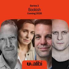 Filming has begun for Bookish Series 2, and we have some very exciting cast  news! Joining our brilliant leads Mark Gatiss, Polly Walker, Connor Finch,  Buket Komur, Elliot Levey and Blake Harrison -