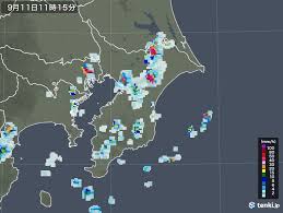 東京都心や千葉県に発達した雨雲 関東あすにかけて非常に激しい雨に注意 日直予報士 2020年09月11日 日本気象協会 Tenki Jp