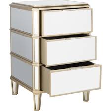 Maybe you would like to learn more about one of these? Must Have Giana Mirror 3 Drawer Mirrored Nightstand From Safavieh Accuweather Shop