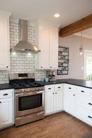 Black And White Kitchen Backsplash Ideas Kitchen Kitchen Backsplash Ideas Black Granite From White Kitchen Cabinets Backsplash Ideas Black Marble Countertops Kitchen Remodel Beveled Subway Tile