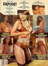 Best Of Exposed! 55 June 1985 *Candy Samples & John Holmes, Shauna Grant,  & Desiree Cousteau* - VM16