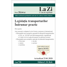 Legislatia Transporturilor Cod 710 Actualizat La 23 01 2020 Coord Andreea Teodora Stanescu Emag Ro