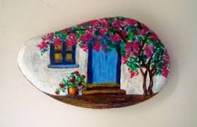 Tas Boyama Sanati Stonepainting Tasboyamaevornekleri Tasboyamakolay Tasboyamamanzara Tasboyamapano Tasboyamapanoornekler Boyali Kayalar Sanat Yaratici