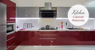 Types Of Modular Kitchen Materials Kitchen Cabinets Materials Kitchen Cabinets Types Of Kitchen Cabinets