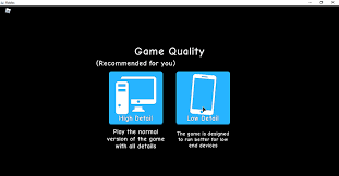 Low Quality Vs High Quality Toggle Scripting Support Roblox Developer Forum