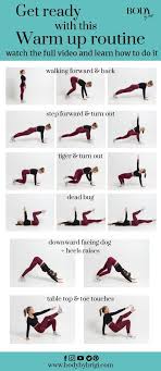 Prepair Your Body With This Only 3 Minutes Warm Up Routine 6 Functional Movement To Get Ready For Your Traini Warm Up Routine Full Body Workout Routine Warmup
