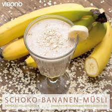 Schoko Bananen Musli Vibono Vibono Lebensmittel Essen Rezepte