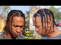 You have the option of letting the braid down or tying it up and flaunting it at the back of the head. Triangular Men S Box Braids On Type 4 Hair Travis Scott Asap Rocky Inspired Youtube
