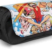 Xingsky Astuccio per matite Anime One Piece Astuccio per matite Rufy di  grande capacità per bambini Studenti Ragazzi Ragazze Borsa per la ...