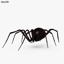 Black widow spider decal car truck phone cup sticker hourglass venom marvel usa ebay. Black Widow Spider Hd 3d Model Animals On Hum3d