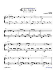 Sing Me A Song Of A Lass That Is Gone Say Could That Lass Be I Merry Of Soul She Sailed On A Day Over The Sea The Skye Boat Song