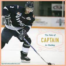 The Role Of Hockey Captain And Fun Facts | Sports Feel Good Stories