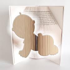 Book Folding Pattern Baby 189 Folds By Bookami Craftsy Book Folding Book Folding Patterns Templates Book Folding Patterns