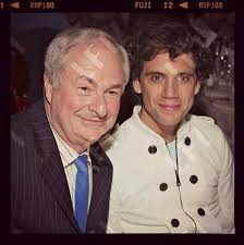 Mika and radio and television presenter Paul Gambaccini @ Ivor Novello  awards