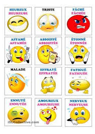 Cartes Des Emotions Et Sentiments Emotions Et Sentiments Tableau Des Emotions Emotions