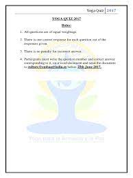 Yoga can be a complex way of exercising especially if you are not so good at paying attention to detail. Yoga Quiz Pdf Hatha Yoga Yoga Sutras Of Patanjali