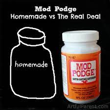 Homemade Mod Podge Vs The Real Deal Which Works Better With Autumn Leaves Homemade Mod Podge Diy Mod Podge Mod Podge