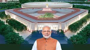 नए संसद भवन ...