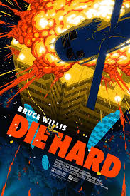 Die Hard Is One Of The Futuristic Movies That Portray The Future With Its Negative Aspects In That Fu Peliculas De Los 80 Jungla De Cristal Afiche De Pelicula