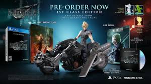 When they last updated their storefront they wiped all. Final Fantasy Vii Remake 1st Class Edition Revealed As Square Enix Store Exclusive Attack Of The Fanboy