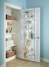 Amazon Com Closetmaid 1231 Adjustable 8 Tier Wall And Door Rack 77 Inch Height X 12 Inch Wide Whi In 2020 Bathroom Organization Diy Diy Bathroom Storage Diy Bathroom