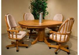 In this video amazing house and furniture ideas has title dinette set with caster chairs. Dining Room Furniture And Sets